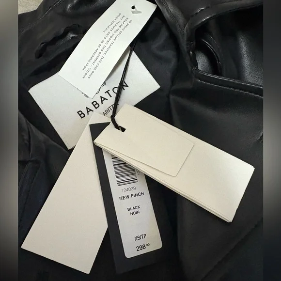 Babaton Black New Finch Trench - Picture 8 of 10